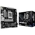 Miniatyrbillede 1 af 2: Hovedkort - ASRock - H810M-X - LGA1851 - Mikro ATX - 6+1 strømfaser