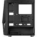 Pikkukuva 2 / 4: AEROCOOL PC-kotelo Zauron Saturn - FRGB V1 - Musta - Karkaistu lasi - ATX-muoto (ACCM-PV23013.11)