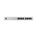 Miniatyrbillede 1 af 3: ZYXEL GS1008HP 8 Port Ethernet Switch - 2 Layer Understøttet - Twisted Pair - Desktop