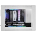Miniatyrbillede 3 af 5: Mars Gaming MC-XPS, Ultra-Compakt MicroATX Gaming Kabinet, Hærdet Glas + Mesh, FRGB 120mm Blæser, Hvid
