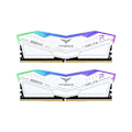 Miniatyrbillede 1 af 6: Team Group Delta White RGB DDR5 6000MHz 32GB 2x16GB CL30 Dual AMD EXPO og Intel XMP Hvid