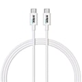Pikkukuva 3 / 3: PC Urban Factory CHARGEUR 100 W USB-C GAN ECO - YSTÄVÄLLINEN LATAUSLAITE JA KAAPELI Vit