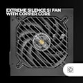 Miniatyrbild 2 av 2: ATX PC-strömförsörjning - MARS GAMING - MPB550SI - 550W - 80Plus Brons - Extrem tystnad