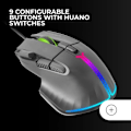 Miniatyrbillede 2 af 4: Gamingmus - Mars Gaming - MM-XT - RGB - Ergonomisk - 12800 DPI - 9 konfigurerbare knapper