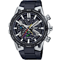Miniatyrbild 1 av 4: Casio Watch - Herr - EQB-2000DC-1AER - Svart Rostfritt stål - 43mm - 10 bar Svart