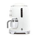 Miniatyrbillede 4 af 4: SMEG DCF02WHEU filterkaffemaskine - 10 kopper - 1050W - 1950'erne hvid