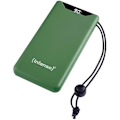 Pikkukuva 1 / 2: Intenso Powerbank F10000 ulkoinen akku, jossa PD (20 W) ja QC (18 W), USB-C ja USB-A-portti, 10 000 mAh, vihreä Grön