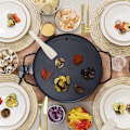 Miniatyrbillede 3 af 3: Grillplade - Tristar - BP-2787 - Elektrisk - Sort - Overflade 40 cm Svart
