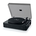 Miniatyrbillede 1 af 4: Muse MT-106 WB, Pladespiller i sort med 3 hastigheder 33/45/78 omdrejninger, Effekt 2x5W - Bluetooth, USB til afspilning og kodning sort