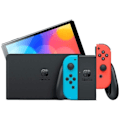 Pikkukuva 2 / 6: Nintendo Switch -konsoli - OLED-malli • Neonsininen ja neonpunainen