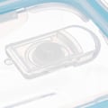Miniatyrbillede 4 af 5: Opbevaringsbeholder i glas - 5five - Clipeat - 0,33L - Tåler mikroovn - Gennemsigtig - Firkantet Gennemsigtig
