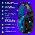 Pikkukuva 6 / 6: Pelikuulokkeet - Langattomat - LOGITECH G - G535 LIGHTSPEED - PC & PS5 - Musta/sininen
