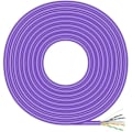 Pikkukuva 1 / 2: AISENS - A135-0748 - RJ45 LSZH Cat.6 UTP Rigido AWG23 CCA (metalliseos) verkkokaapeli, violetti, 305M