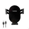 Miniatyrbillede 1 af 6: Trådløs biloplader - InnovaGoods - Chakar - 15W - Justerbar orientering - PVC/ABS sort