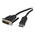 Miniatyrbillede 2 af 2: STARTECH.COM DisplayPort til DVI-adapterkabel 1,8 m - Mand / Mand - 1920x1200