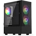 Pikkukuva 1 / 2: PC ATX -kotelo KRUX Vako ARGB, 2 x 140 mm ARGB ja 1 x 120 mm ARGB -tuuletin mukana