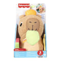 Pikkukuva 4 / 6: Fisher-Price-Mon Capybara Cuddles-Pehmolelu, Purulelu ja Tärisevä Lelut - Alkaen 3 kuukautta - HYR54 kastanj
