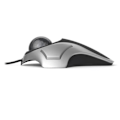 Miniatyrbillede 4 af 4: Kensington, Wired Ergonomic TrackBall Mouse til PC, Mac, Ambidextrous, Grå