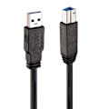 Miniatyrbillede 1 af 3: USB-kabel - Lindy - USB 3.0 - 10 m - Aktiv - USB Type A (M) til USB Type B (M)