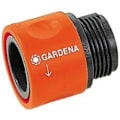 Miniatyrbillede 3 af 3: Haveslangetilslutninger - GARDENA - Vaskemaskineadapter - Nem at bruge - Sort og orange