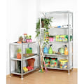Miniatyrbillede 2 af 2: Opbevaringshylde - SIMON RACK - 5 niveauer - Kapacitet 75 kg - Dimensioner 1800x800x400 mm - Metal