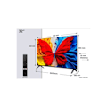 Miniatyrbillede 2 af 6: TV TCL QLED 32S5K 32? Full HD Smart TV Google TV Dolby Audio WiFi Bluetooth