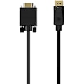 Miniatyrbillede 1 af 2: AISENS - A125-0552 - DISPLAYPORT til VGA-konverterkabel, DP/M-VGA/M, sort, 1,0 m