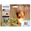 Miniatyrbillede 3 af 3: Epson Claria Photo HD 378XL blækpatron - Sort, Cyan, Lys Cyan, Lys Magenta, Gul, Magenta