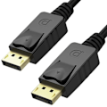 Pikkukuva 4 / 4: UNITEK DisplayPort peruskaapeli / 2 jalkaa, Musta / Full HD, 2K, 4K, 3D, 3840x2160 ja muu kaapeli /
