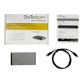 Miniatyrbillede 2 af 4: StarTech.com USB Type-C Dockingstation med dobbelt DP 4K-display til bærbar computer - PD 3.0 100 W (DK30C2DAGPD)