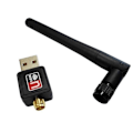Miniatyrbillede 1 af 2: Netværksadapter - Savio CL-63 - Med kabel - USB - WLAN - 150 Mbit/s