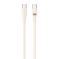Miniatyrbillede 1 af 6: Datakabel Type-C Type-C, hurtigopladning, PD100W, 5,0A, 2m - Havit (CB6284) - Beige