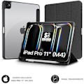 Miniatyrbillede 2 af 2: Tablet etui - SUBBLIM - iPad Pro 11" 2024 M4 - Stødbeskyttelse - Justerbar støtte - Apple Pencil slot
