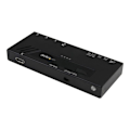 Miniatyrbillede 2 af 4: STARTECH HDMI switch - 4K - 4 porte - hurtig omskiftning og automatisk registrering