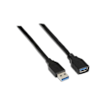 Miniatyrbillede 1 af 2: Aisens integrationskabel - A105-0042 - Sort USB kabel 2 m