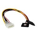 Miniatyrbillede 1 af 3: 30 cm Molex til SATA internt Y-strømkabel - STARTECH - Strømadapter - Låst