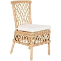Miniatyrbillede 1 af 2: Stol - DKD Home Decor - Standard - Hvid - Rattan - 1 pers Vit