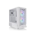 Miniatyrbild 1 av 4: ATX-chassi - Thermaltake - Ceres 330 TG ARGB - Vit - 3 ARGB-fläktar - Härdat glas panel