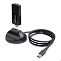 Pikkukuva 1 / 3: StarTech.com USB WiFi 6E -liitin Tietokoneelle/Kannettaville, Langaton Verkkokortti Pienellä Antennilla, WiFi 6E -dongle