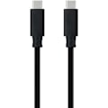 Miniatyrbillede 2 af 4: Nanokabel NANOCABLE USB 3.1 Gen2-kabel, sort, 1,5 m, 10 Gbps 5A, 4K-60Hz, USB-C-M-USB-C-M