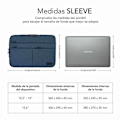 Miniatyrbillede 6 af 6: Air Padding 360 Sleeve 13,3-14" - Blå