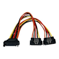 Pikkukuva 2 / 4: SATA-virranjakaja - STARTECH - PYO2LSATA - Lukittu - 15 cm