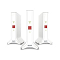 Miniatyrbild 1 av 4: AVM FRITZ!Mesh Set 4200 Wi-Fi 6E Dual-band 4200 Mbit/s Röd och Vit