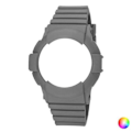 Miniatyrbillede 1 af 4: Urrem - Watx & Colors - 49 mm - Brun Farve - Silikone Materiale - Trendy Stil kastanj