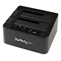 Pikkukuva 4 / 4: Kaksoiskopioija ja Telakka - STARTECH - SDOCK2U33RE - eSATA/USB 3.0 - Musta - 2,5/3,5 tuumaa