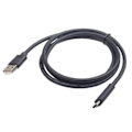 Pikkukuva 4 / 4: USB 2.0 -kaapeli - USB-C - GEMBIRD - 1m - Musta - Synkronointi ja lataus