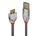 Pikkukuva 3 / 3: USB 3.0 Type A - Micro-B -kaapeli - Cromo Line - 2m - Korkea suorituskyky ja esteettinen - Siirtää jopa 5 Gbit/s