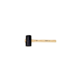 Miniatyrbillede 1 af 2: IRIMO sort gummihammer 75 mm - 529271