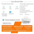 Miniatyrbillede 2 af 6: HP DeskJet 2710e multifunktionsprinter farveblæk - 6 måneders Instant Ink inkluderet med HP+