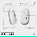 Pikkukuva 6 / 6: Hiiri - Langaton - Logitech - Pop Hiiri - Luonnonvalkoinen